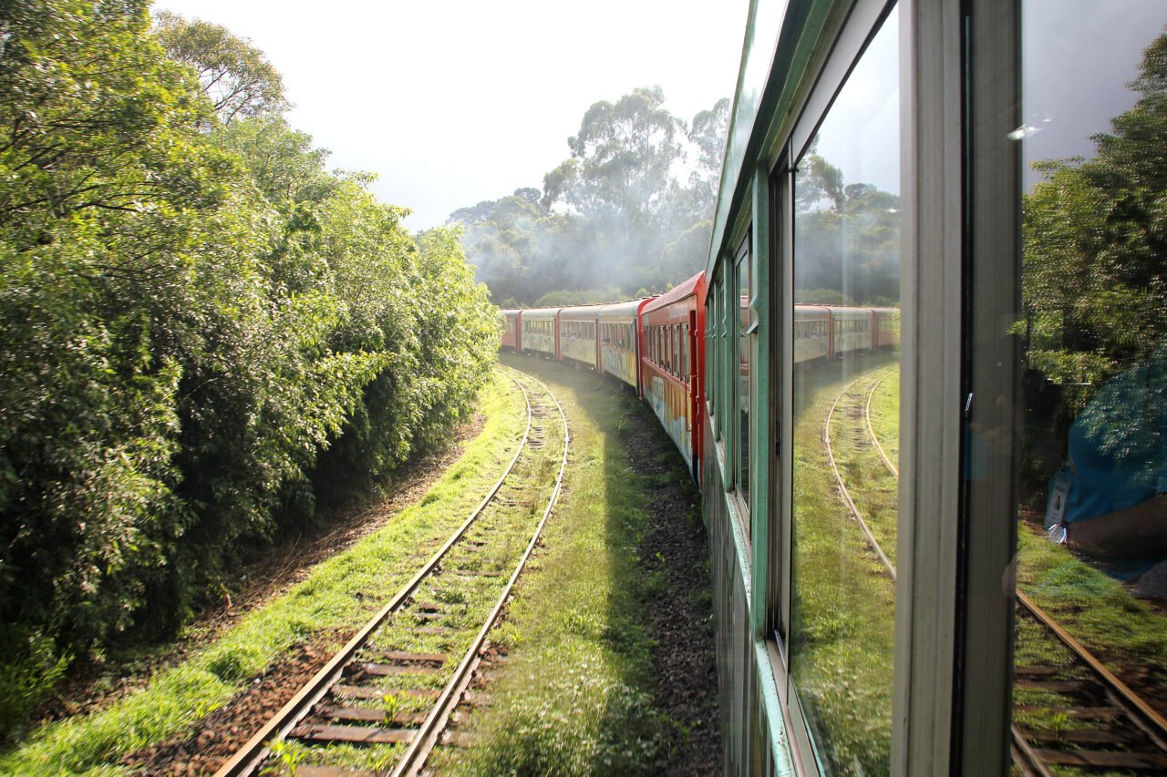 passeio de trem